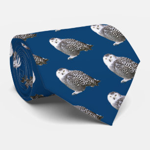 Snowy Owl Tie