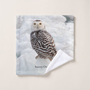 Snowy Owl towel set