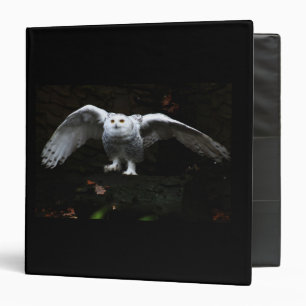 Snowy Owl With Open Wings rbcna Binder