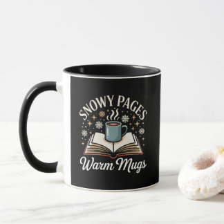 Snowy Pages Warm Mugs Holiday Coffee