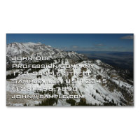 Snowy Peaks of Grand Teton Mountains I Photography