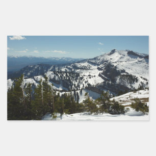 Snowy Peaks of Grand Teton Mountains II Photo Sticker
