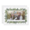 Snowy Pines Christmas Photo Card