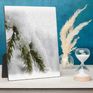 Snowy Pines Plaque