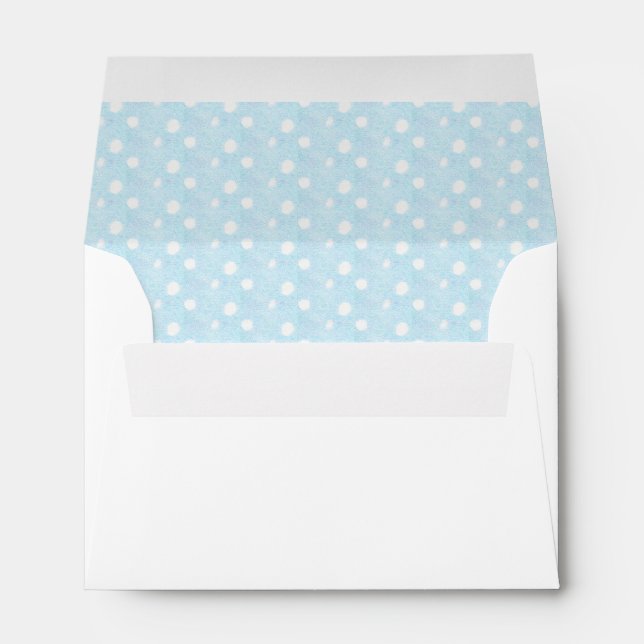 SNOWY SKY A6 Envelope (4x6 cards) (Back (Bottom))