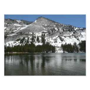 Snowy Tenaya Lake Yosemite National Park Photo Print