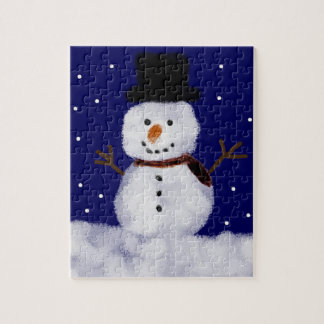 Snowy The Snowman Jigsaw Puzzle