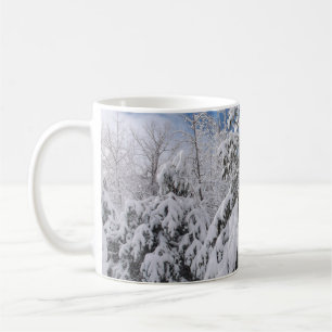 Snowy Trees Coffee Mug
