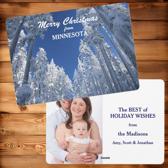 Snowy Trees from Minnesota Photo Template (Creator Uploaded)