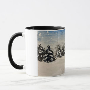 Snowy Trees Mug