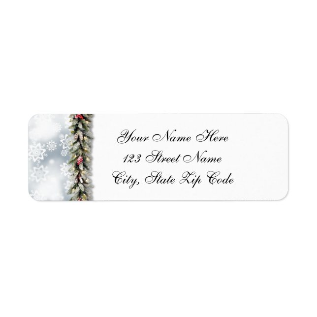 Snowy Winter Christmas (Front)