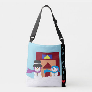 Snowy Winter Crossbody Bag