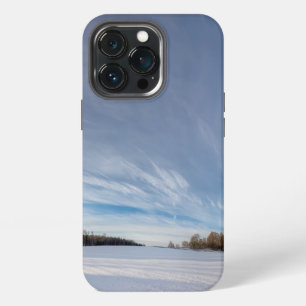 Snowy Winter Sky iPhone 13 Pro Case