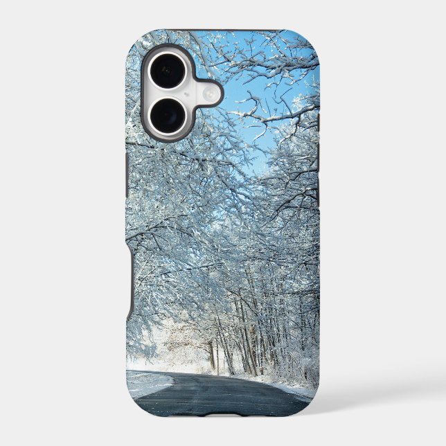 Snowy Winter Trees (Back)