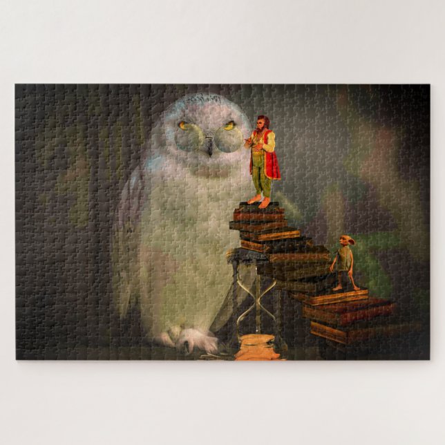Snowy Wisdom Jigsaw Puzzle (Horizontal)