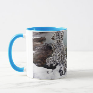 Snowy Yellowstone Mug
