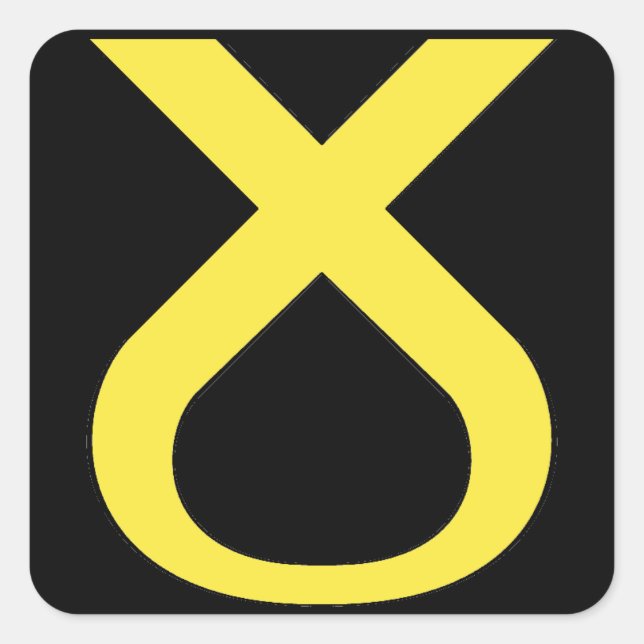 SNP Logo Alternative Square Sticker (Front)