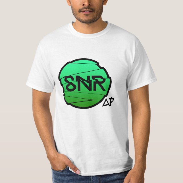 SNR Green Logo T-Shirt (Front)