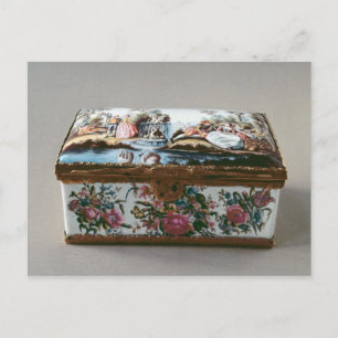 Snuffbox, c.1750 postcard