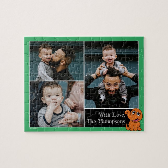 Snuffleupagus Baby Photo Puzzle (Horizontal)