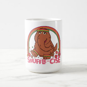 Snuffleupagus   Snuffle-Cise Coffee Mug