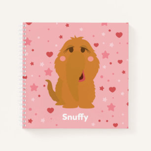 Snuffy Hearts & Stars Graphic Notebook