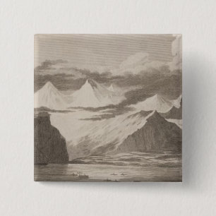 Snug Corner Cove, Alaska 2 Inch Square Button