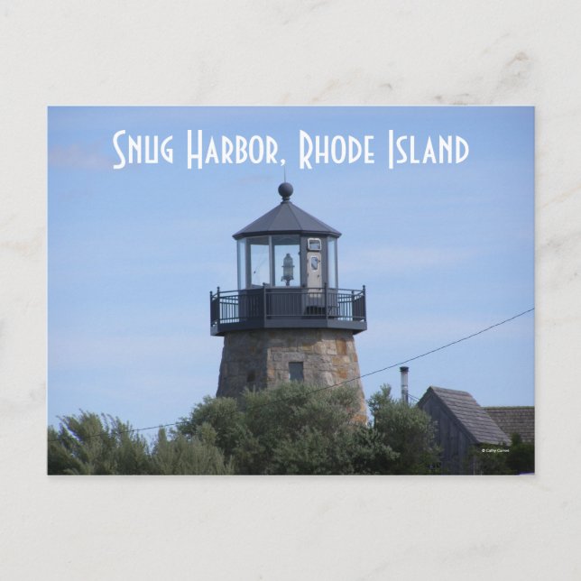 Snug Harbour, Rhode Island Postcard (Front)