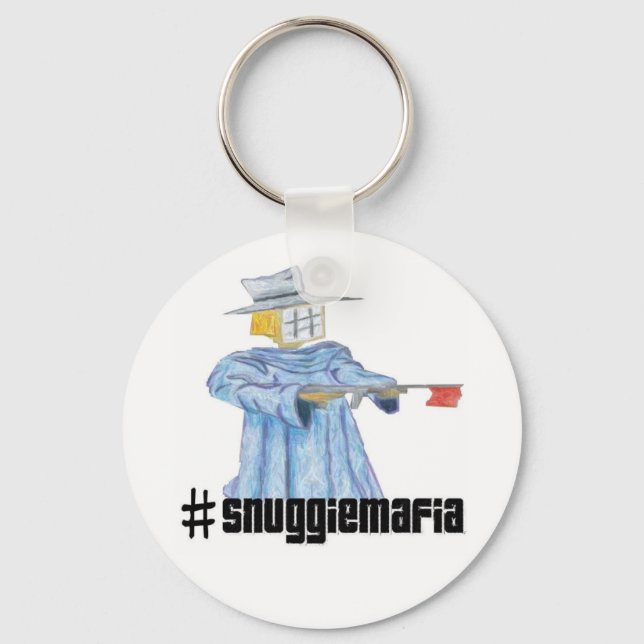 snuggiemafia2 keychain (Front)