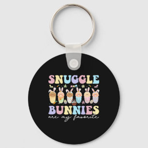 Snuggle Bunnies Are My Favourite Easter Mother By Keychain