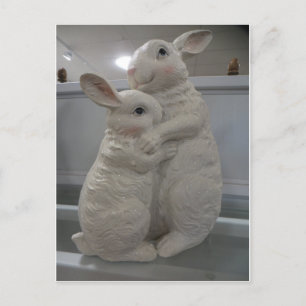 Snuggle Bunnies Postcard