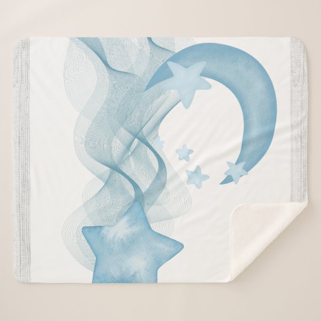 Snuggle in Luxury with a Personalized Sherpa Blank Sherpa Blanket (Front (Horizontal))