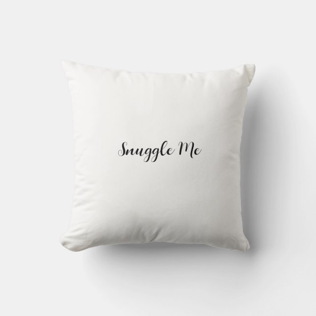 snuggle me customizable pillow ldr long distance  (Front)
