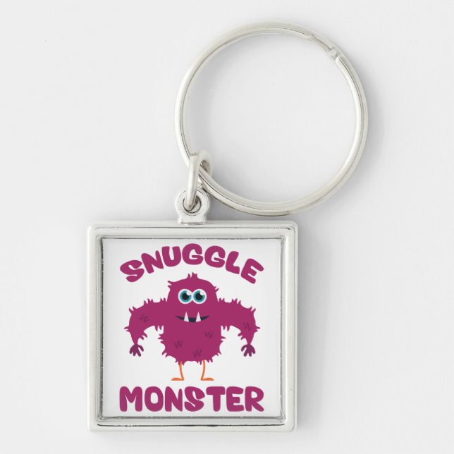 Snuggle Monster Keychain (Front)
