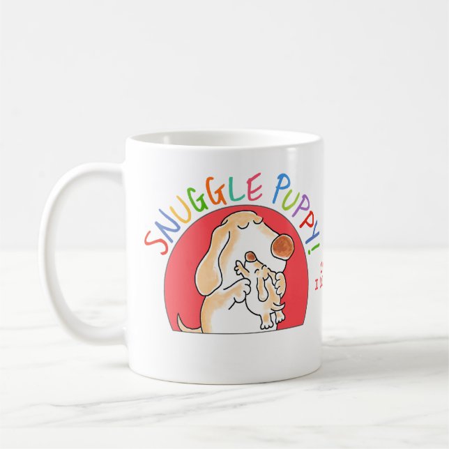 SNUGGLE PUPPY ! mug (Gauche)