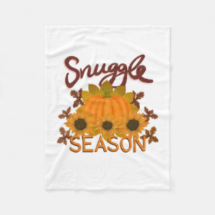 “Snuggle Season” Fleece blanket