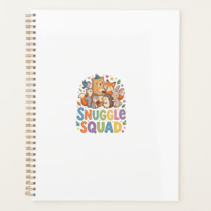 Snuggle Squad Cute Cozy Friends T-Shirt Planner
