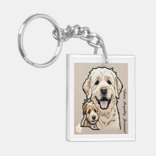 "Snuggle Squad" Keychain