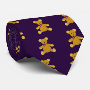 Snuggle the Teddy Bear Tie