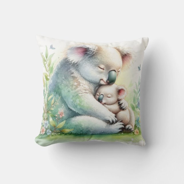 Snuggle Up with Our Adorable Koala Plush Pillow (Front)