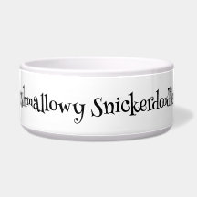 SnuggleNames Custom Pet Bowl - Large