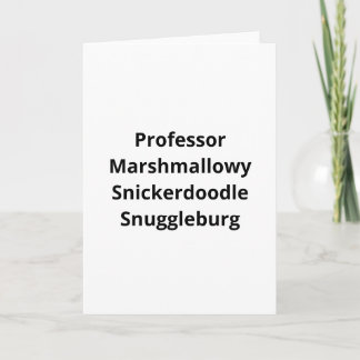 SnuggleNames: Personalized Love Name Greeting Card