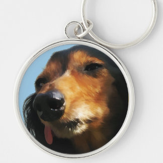 Snuggles Chillin Keychain