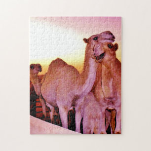 Snuggling Camels Jigsaw Puzzle
