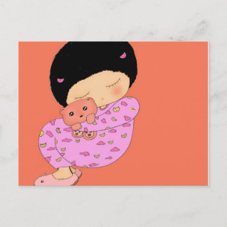 Snugly Postcard