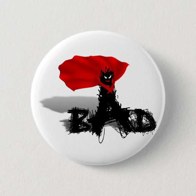 So Bad Scribble 2 Inch Round Button (Front)