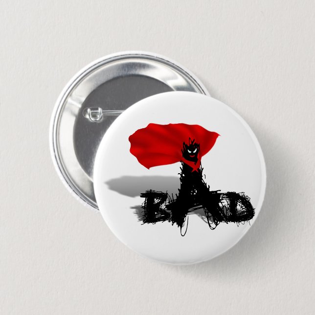 So Bad Scribble 2 Inch Round Button (Front & Back)