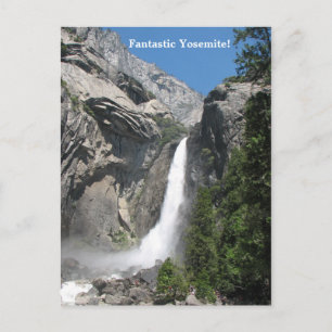 So Beautiful Yosemite Postcard! Postcard