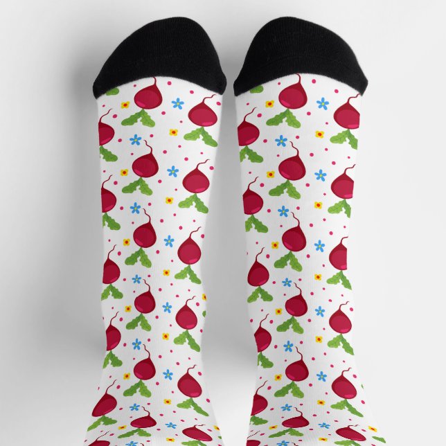 So Beet-utiful Socks (Top)