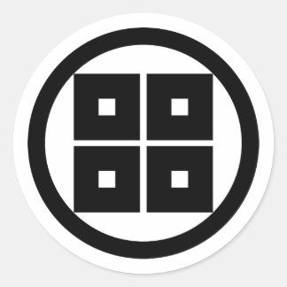 So clan mon, Japan Classic Round Sticker